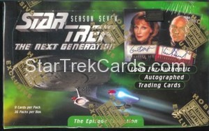 Star Trek The Next Generation Season Seven Trading Card Box