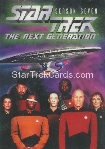 Star Trek The Next Generation Season Seven Trading Card Promo