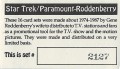 Star Trek Gene Roddenberry Promotional Set 2127 Trading Card 1