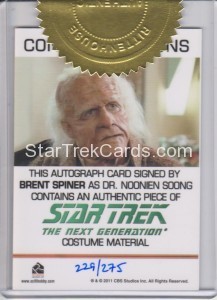 Star Trek The Next Generation Heroes Villains 6 Case Incentive Solid Brown Back