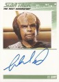 Star Trek The Next Generation Heroes Villains Autograph Michael Dorn