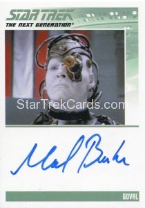 Star Trek The Next Generation Heroes Villains Autograph Michael Reilly Burke