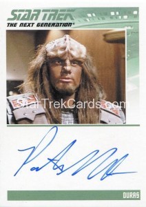 Star Trek The Next Generation Heroes Villains Autograph Patrick Massett