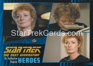 Star Trek The Next Generation Heroes Villains Trading Card 10