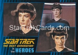 Star Trek The Next Generation Heroes Villains Trading Card 12