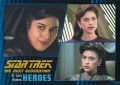 Star Trek The Next Generation Heroes Villains Trading Card 15