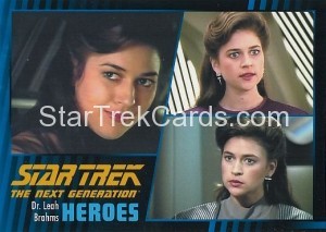 Star Trek The Next Generation Heroes Villains Trading Card 15