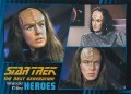 Star Trek The Next Generation Heroes Villains Trading Card 161