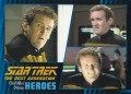 Star Trek The Next Generation Heroes Villains Trading Card 17