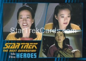 Star Trek The Next Generation Heroes Villains Trading Card 181
