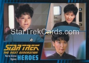 Star Trek The Next Generation Heroes Villains Trading Card 211