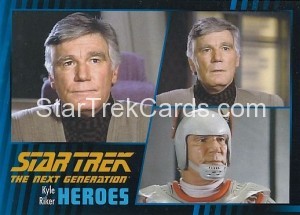 Star Trek The Next Generation Heroes Villains Trading Card 22