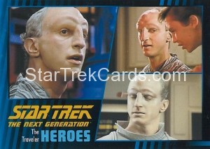 Star Trek The Next Generation Heroes Villains Trading Card 291