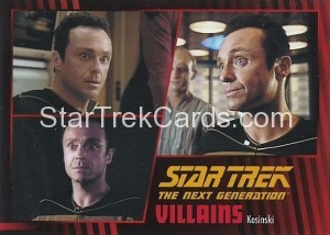 Star Trek The Next Generation Heroes Villains Trading Card 311