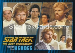 Star Trek The Next Generation Heroes Villains Trading Card 32