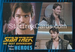 Star Trek The Next Generation Heroes Villains Trading Card 331