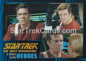 Star Trek The Next Generation Heroes Villains Trading Card 37