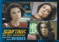 Star Trek The Next Generation Heroes Villains Trading Card 38