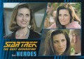 Star Trek The Next Generation Heroes Villains Trading Card 39