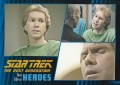 Star Trek The Next Generation Heroes Villains Trading Card 40