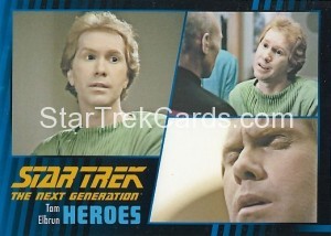 Star Trek The Next Generation Heroes Villains Trading Card 401