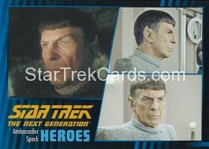 Star Trek The Next Generation Heroes Villains Trading Card 43