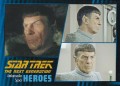 Star Trek The Next Generation Heroes Villains Trading Card 431