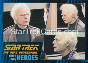 Star Trek The Next Generation Heroes Villains Trading Card 44