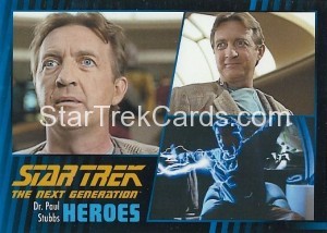 Star Trek The Next Generation Heroes Villains Trading Card 461