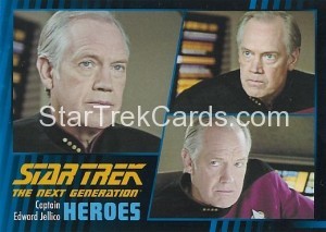 Star Trek The Next Generation Heroes Villains Trading Card 471