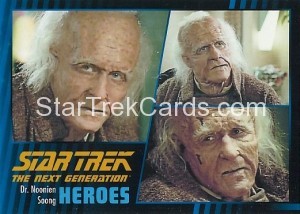 Star Trek The Next Generation Heroes Villains Trading Card 483
