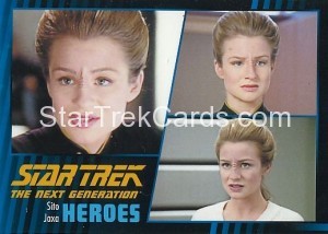 Star Trek The Next Generation Heroes Villains Trading Card 521