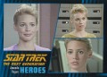 Star Trek The Next Generation Heroes Villains Trading Card 53