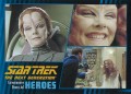 Star Trek The Next Generation Heroes Villains Trading Card 54