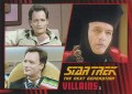 Star Trek The Next Generation Heroes Villains Trading Card 55