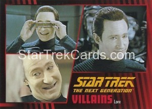 Star Trek The Next Generation Heroes Villains Trading Card 561
