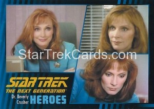 Star Trek The Next Generation Heroes Villains Trading Card 610