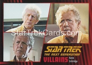 Star Trek The Next Generation Heroes Villains Trading Card 621