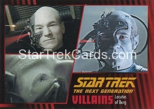 Star Trek The Next Generation Heroes Villains Trading Card 63