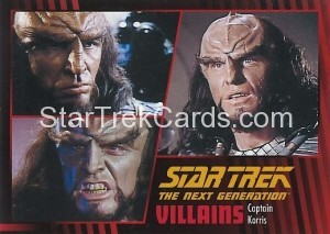 Star Trek The Next Generation Heroes Villains Trading Card 67