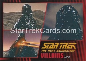Star Trek The Next Generation Heroes Villains Trading Card 681