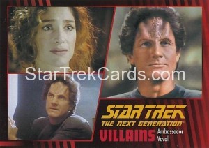 Star Trek The Next Generation Heroes Villains Trading Card 691