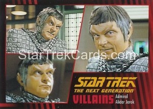 Star Trek The Next Generation Heroes Villains Trading Card 701