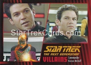 Star Trek The Next Generation Heroes Villains Trading Card 721