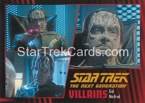 Star Trek The Next Generation Heroes Villains Trading Card 73