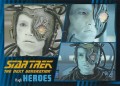 Star Trek The Next Generation Heroes Villains Trading Card 75