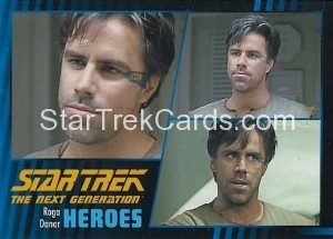 Star Trek The Next Generation Heroes Villains Trading Card 761