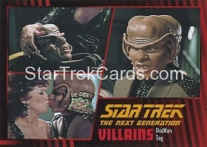 Star Trek The Next Generation Heroes Villains Trading Card 78