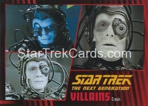 Star Trek The Next Generation Heroes Villains Trading Card 791