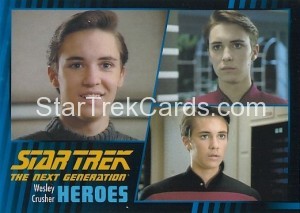 Star Trek The Next Generation Heroes Villains Trading Card 8